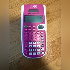 Texas Instruments TI-30XS MultiView Scientific Calculator - Pink